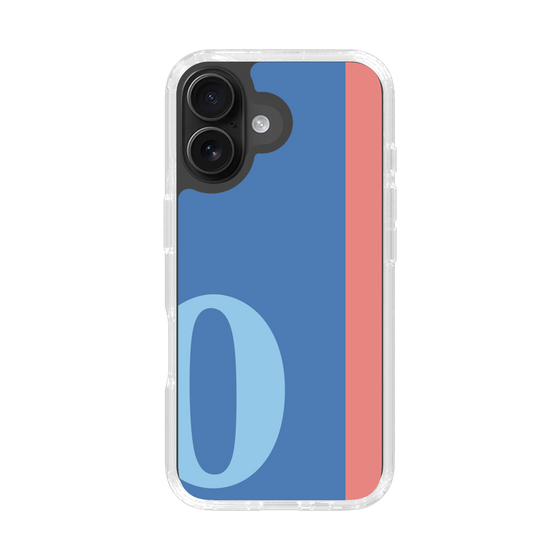 Slim Protection Case［ オリジナル - initial color line - O blue ］