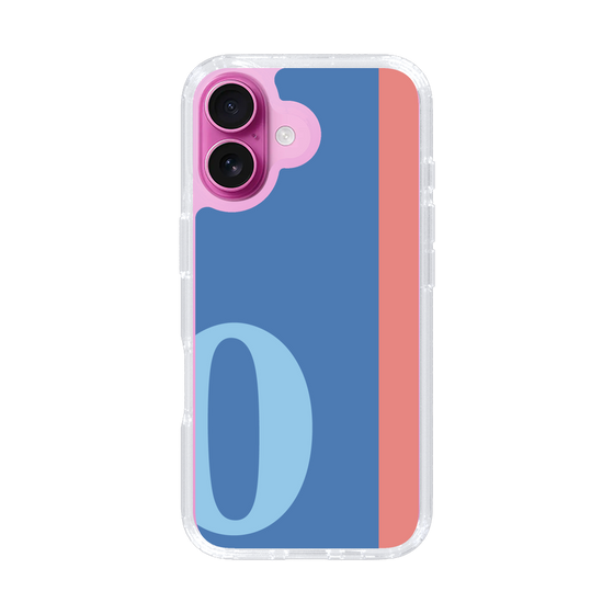 Slim Protection Case［ オリジナル - initial color line - O blue ］