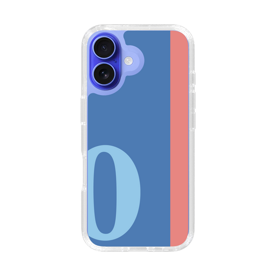 Slim Protection Case［ オリジナル - initial color line - O blue ］