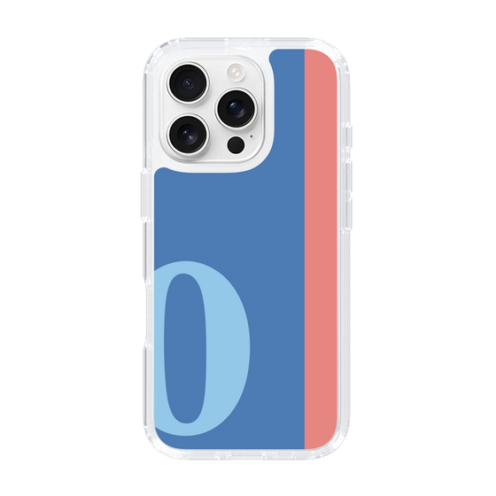 Slim Protection Case［ オリジナル - initial color line - O blue ］