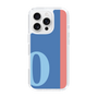 Slim Protection Case［ オリジナル - initial color line - O blue ］