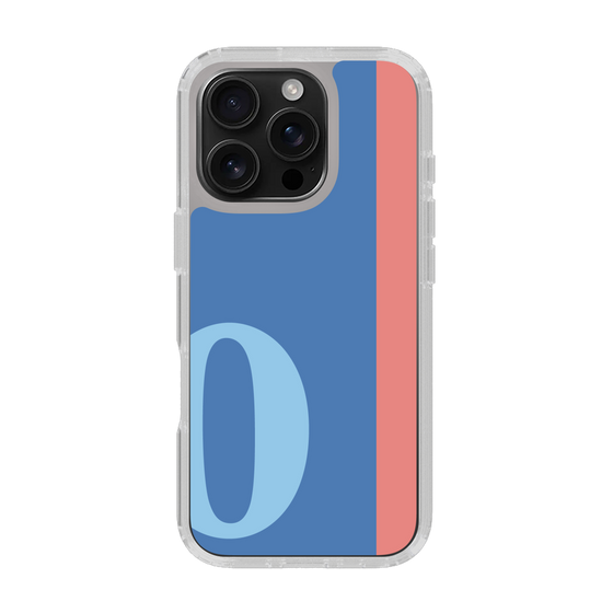 Slim Protection Case［ オリジナル - initial color line - O blue ］