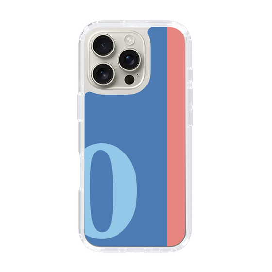Slim Protection Case［ オリジナル - initial color line - O blue ］