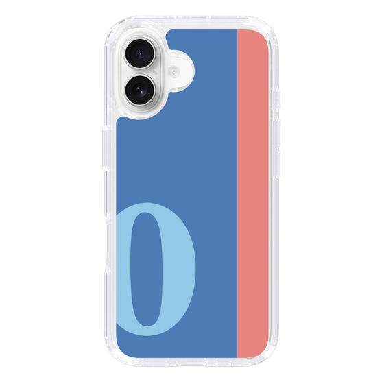 Slim Protection Case［ オリジナル - initial color line - O blue ］