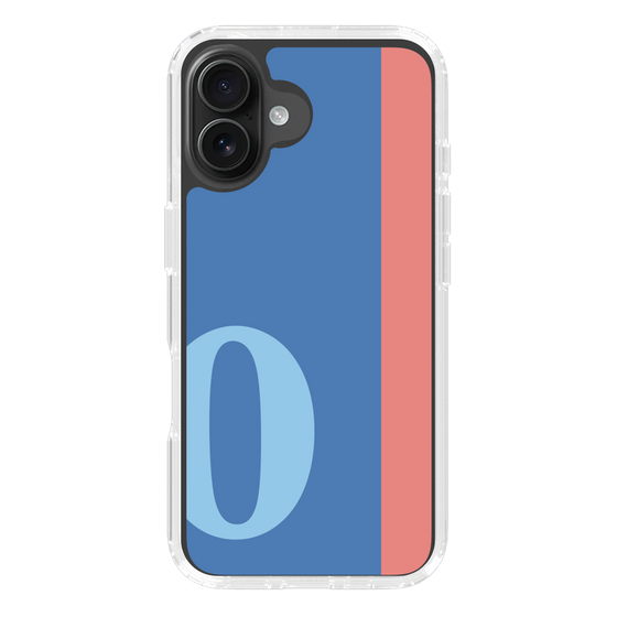 Slim Protection Case［ オリジナル - initial color line - O blue ］