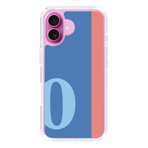 Slim Protection Case［ オリジナル - initial color line - O blue ］