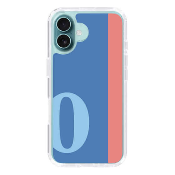 Slim Protection Case［ オリジナル - initial color line - O blue ］