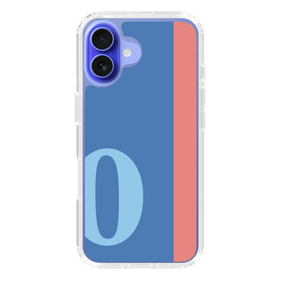 Slim Protection Case［ オリジナル - initial color line - O blue ］