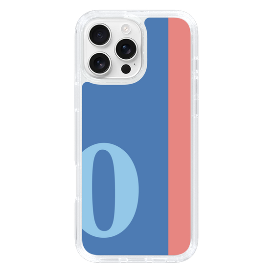 Slim Protection Case［ オリジナル - initial color line - O blue ］