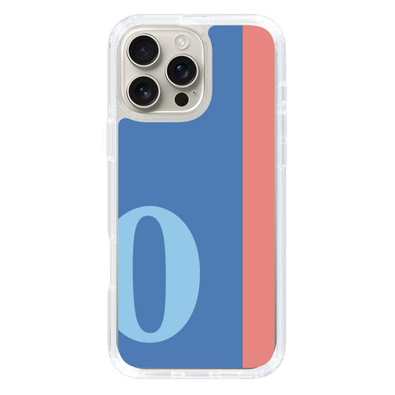 Slim Protection Case［ オリジナル - initial color line - O blue ］