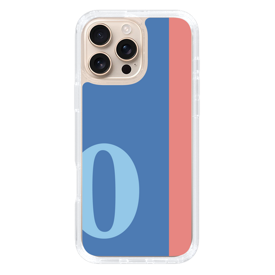 Slim Protection Case［ オリジナル - initial color line - O blue ］