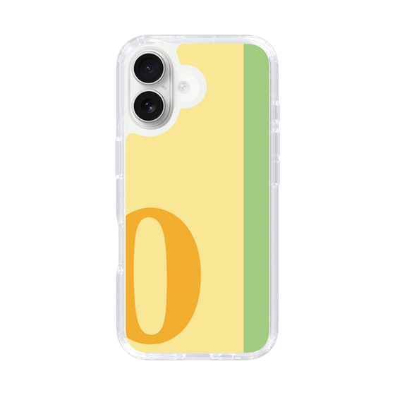 Slim Protection Case［ オリジナル - initial color line - O yellow ］