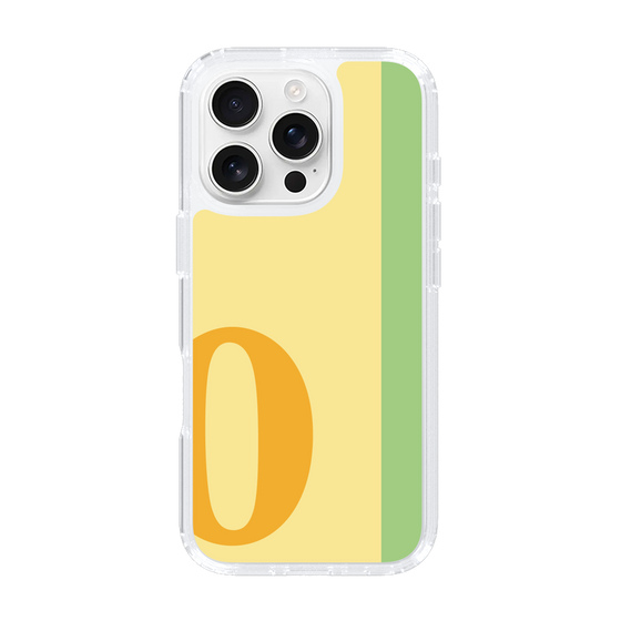 Slim Protection Case［ オリジナル - initial color line - O yellow ］