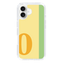 Slim Protection Case［ オリジナル - initial color line - O yellow ］