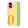 Slim Protection Case［ オリジナル - initial color line - O yellow ］