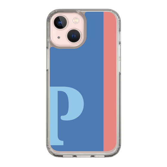 Slim Protection Case［ Original - initial color line - P blue ］