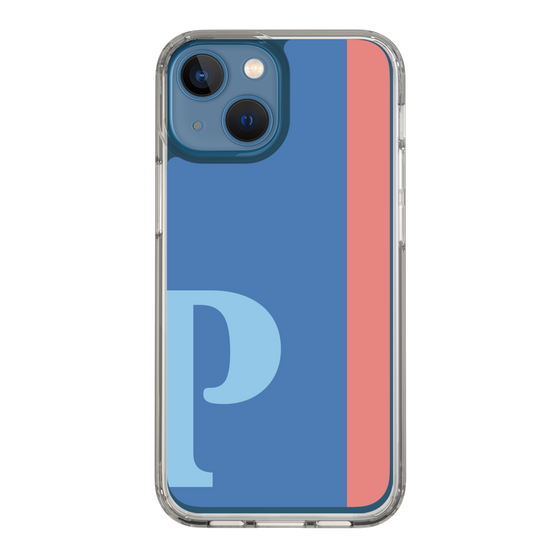 Slim Protection Case［ Original - initial color line - P blue ］