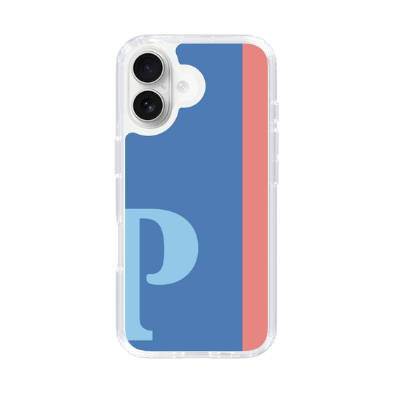 Slim Protection Case［ オリジナル - initial color line - P blue ］