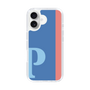 Slim Protection Case［ オリジナル - initial color line - P blue ］
