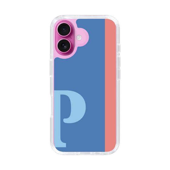 Slim Protection Case［ オリジナル - initial color line - P blue ］