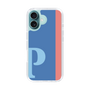 Slim Protection Case［ オリジナル - initial color line - P blue ］