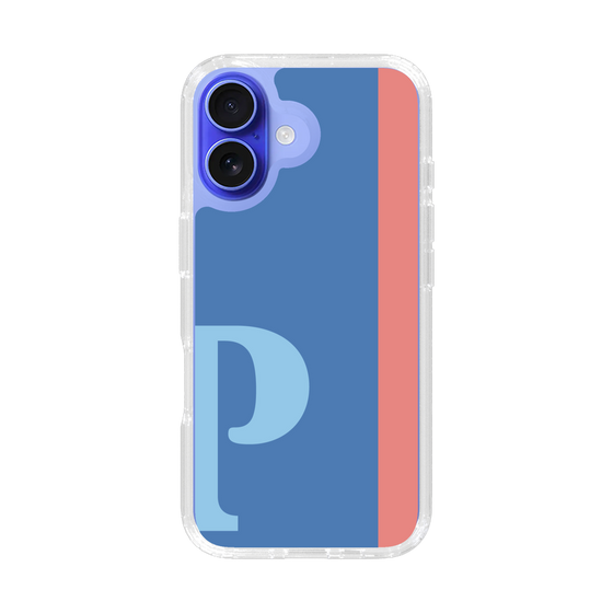 Slim Protection Case［ オリジナル - initial color line - P blue ］