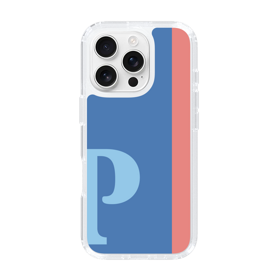 Slim Protection Case［ オリジナル - initial color line - P blue ］