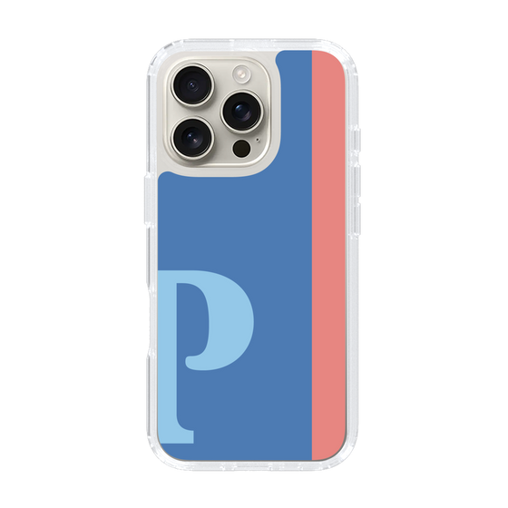 Slim Protection Case［ オリジナル - initial color line - P blue ］