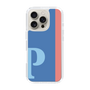 Slim Protection Case［ オリジナル - initial color line - P blue ］