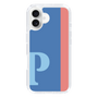 Slim Protection Case［ オリジナル - initial color line - P blue ］