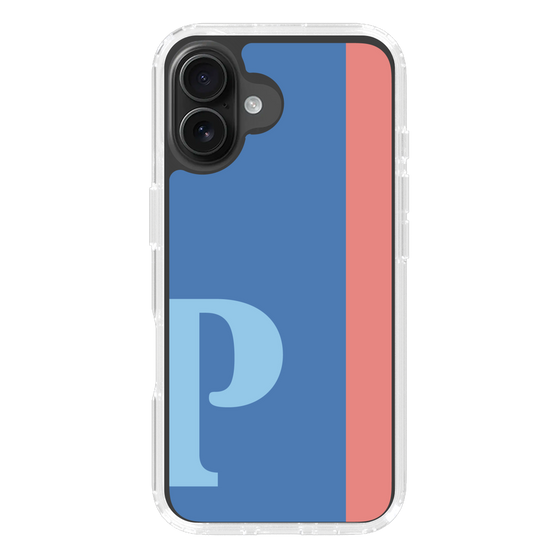 Slim Protection Case［ オリジナル - initial color line - P blue ］