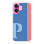 Slim Protection Case［ オリジナル - initial color line - P blue ］