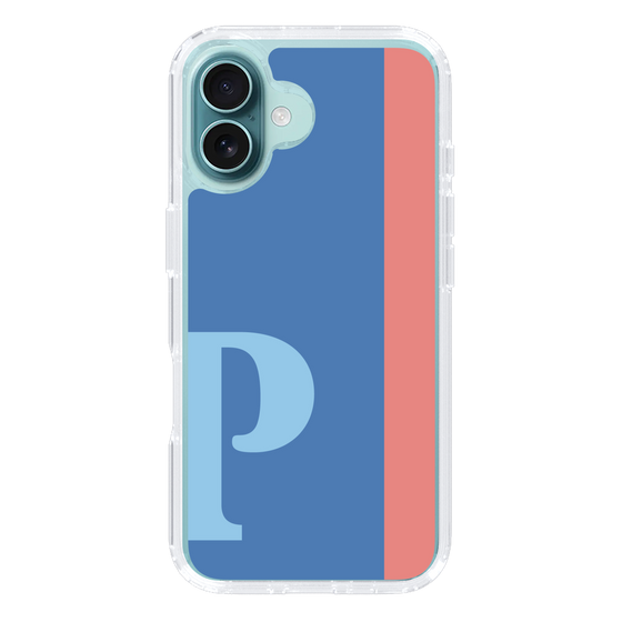 Slim Protection Case［ オリジナル - initial color line - P blue ］