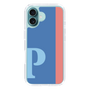 Slim Protection Case［ オリジナル - initial color line - P blue ］