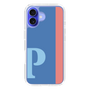 Slim Protection Case［ オリジナル - initial color line - P blue ］