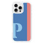 Slim Protection Case［ オリジナル - initial color line - P blue ］