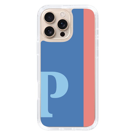 Slim Protection Case［ オリジナル - initial color line - P blue ］