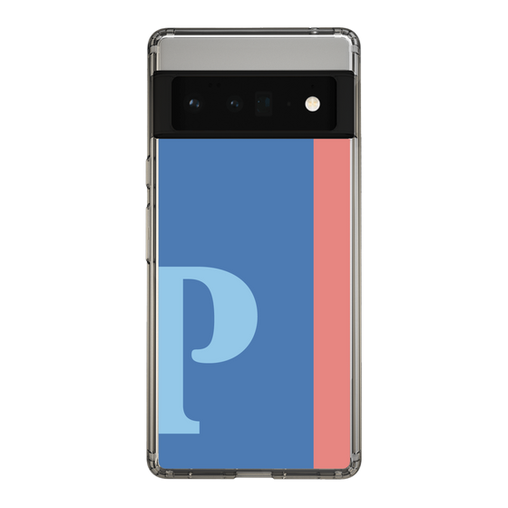 Slim Protection Case［ Original - initial color line - P blue ］