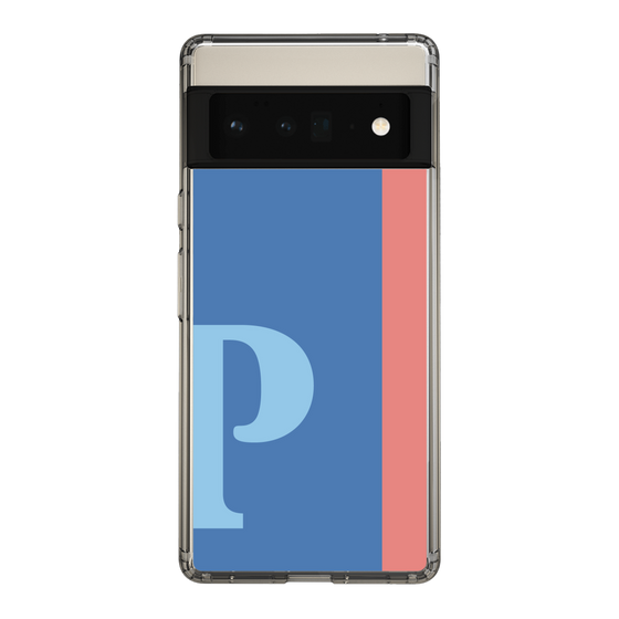 Slim Protection Case［ Original - initial color line - P blue ］