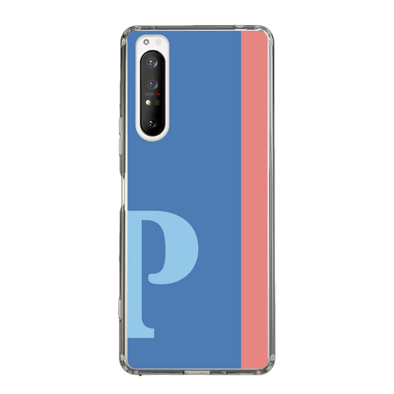 Slim Protection Case［ Original - initial color line - P blue ］