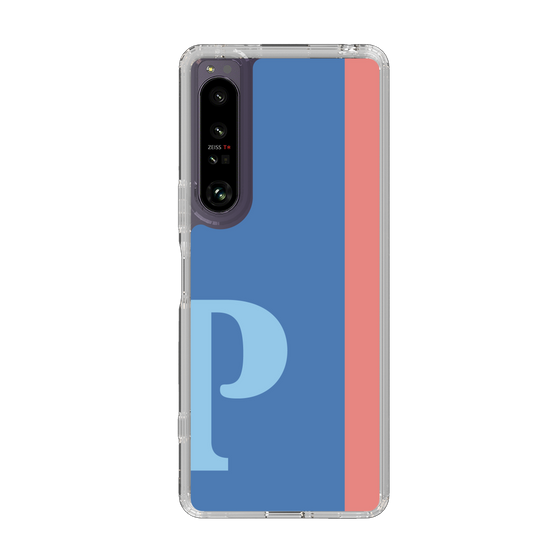 Slim Protection Case［ Original - initial color line - P blue ］