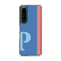 Slim Protection Case［ Original - initial color line - P blue ］