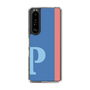 Slim Protection Case［ Original - initial color line - P blue ］