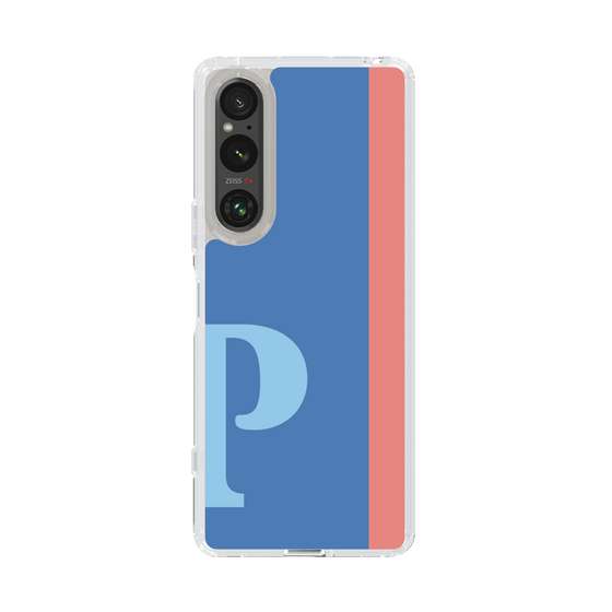 Slim Protection Case［ Original - initial color line - P blue ］