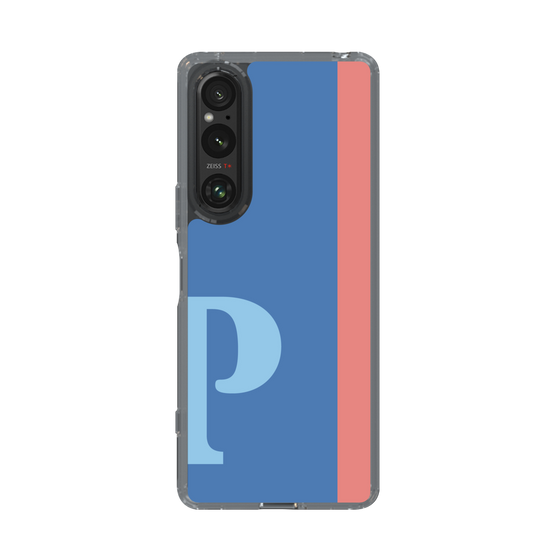 Slim Protection Case［ Original - initial color line - P blue ］