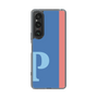 Slim Protection Case［ Original - initial color line - P blue ］