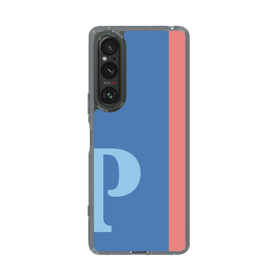 Slim Protection Case［ Original - initial color line - P blue ］