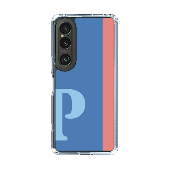 Slim Protection Case［ Original - initial color line - P blue ］