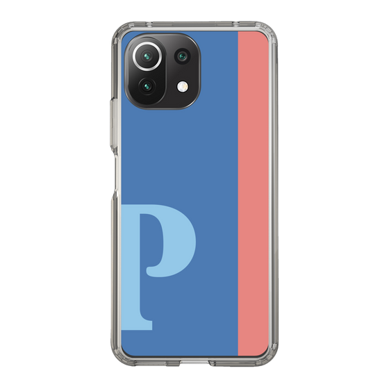 Slim Protection Case［ Original - initial color line - P blue ］