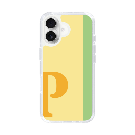 Slim Protection Case［ オリジナル - initial color line - P yellow ］